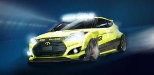Hyundai Veloster Turbo Night Racer by EGR Group 2014 года
